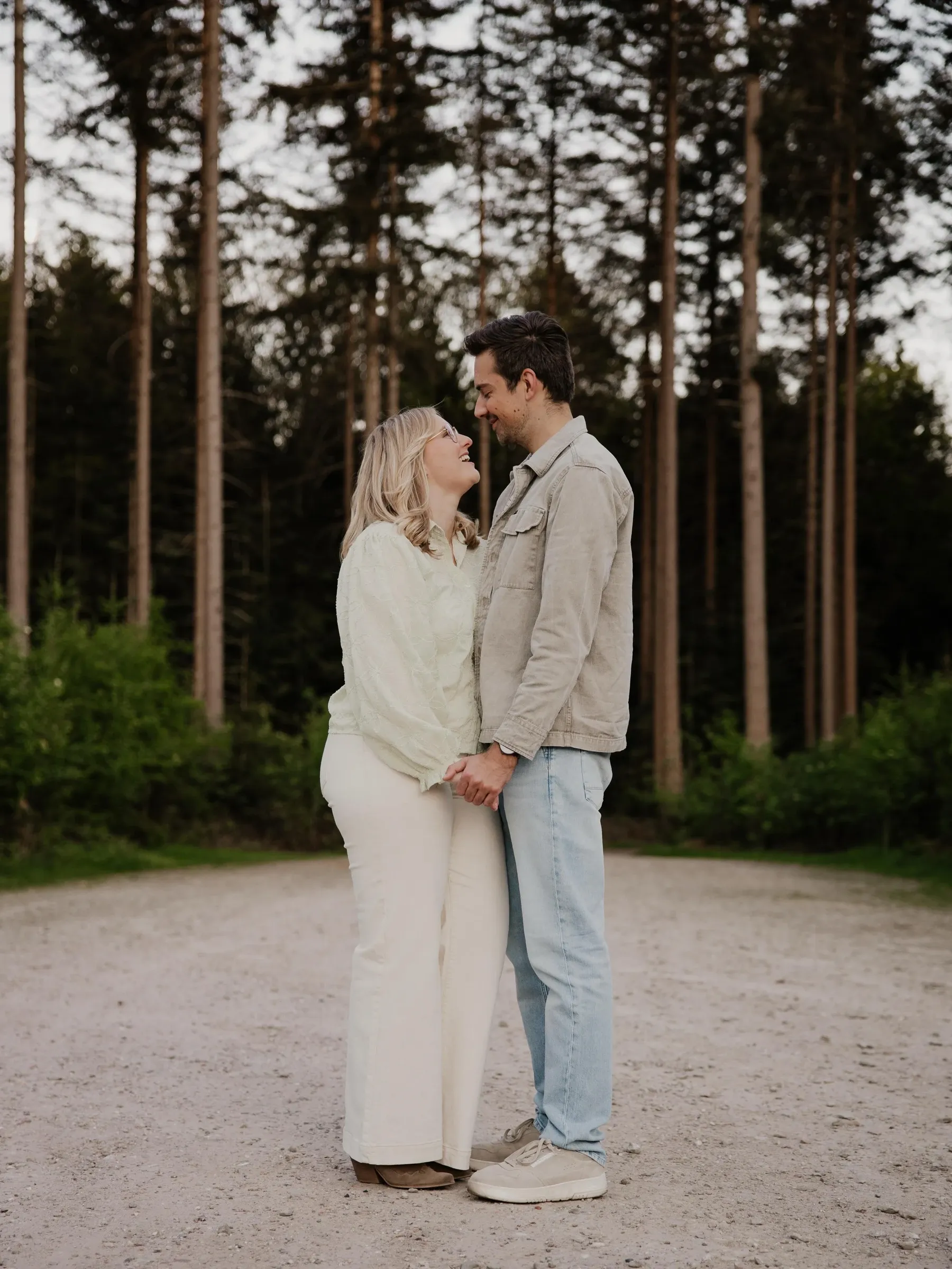 L O V E in het bos